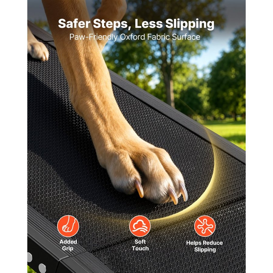 VEVOR Dog Car Ramps for SUV – 63 x 17 Inch, 6063 Aluminum
