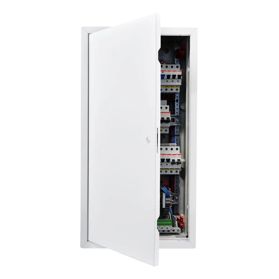 VEVOR Electrical Access Door – 64×34 cm, SECC Steel, White