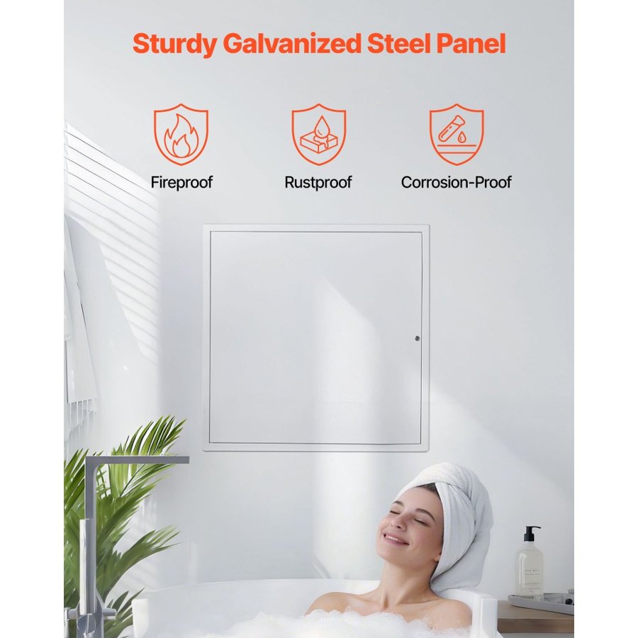 VEVOR Access Panel for Drywall – 64x64 cm Galvanized Steel