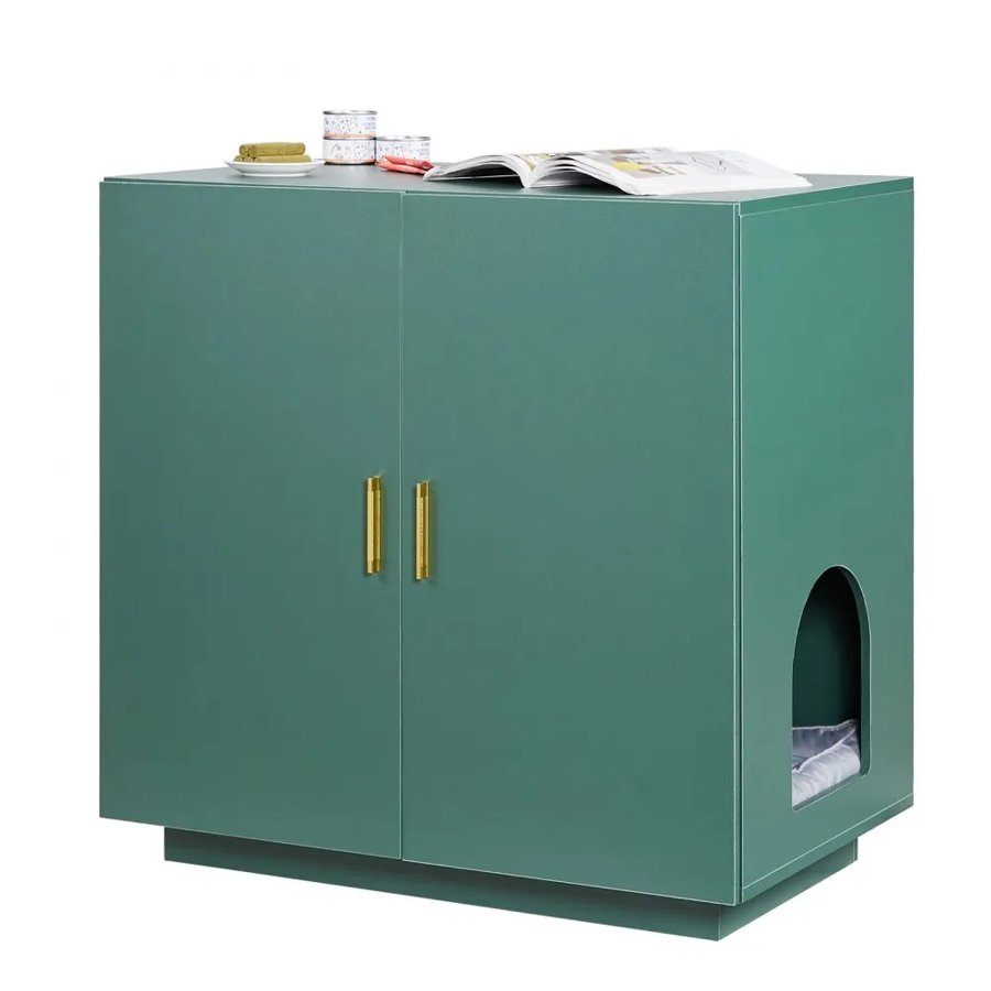 VEVOR Cat Litter Box Enclosure Cabinet – 31.5 Inch