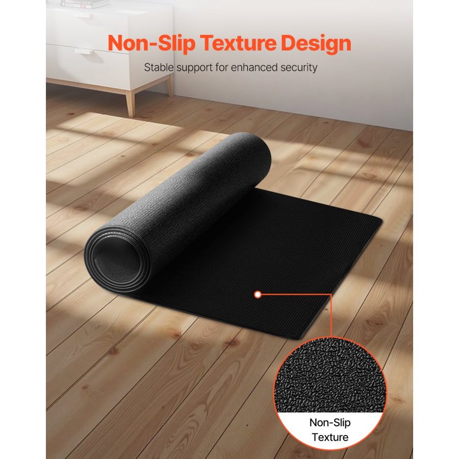 VEVOR Treadmill Floor Mat For Carpet – 23.62"x51.18"x0.16"