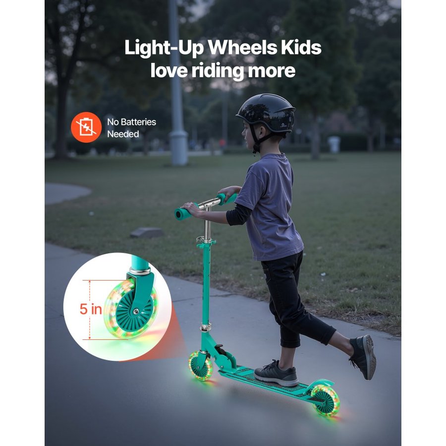 VEVOR Kick Scooter for Kids – 5-inch wheels, 110 lbs Load