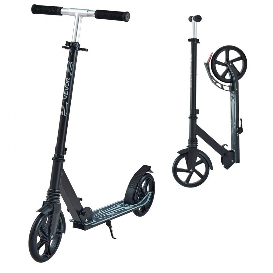 VEVOR Childrens 2 Wheel Scooter – Adjustable Height, 220 lbs