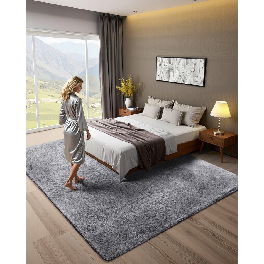 VEVOR Plush Rugs 8x10 – 1.38 Inch Top, 0.28 Inch Padding