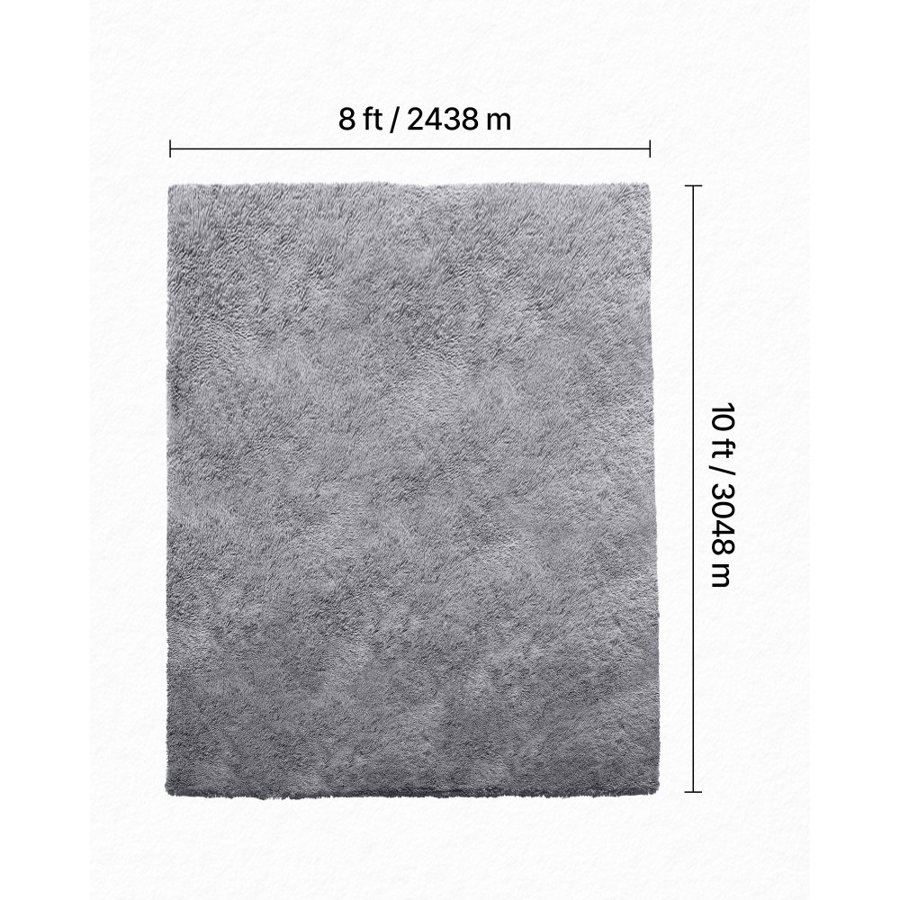 VEVOR Plush Rugs 8x10 – 1.38 Inch Top, 0.28 Inch Padding