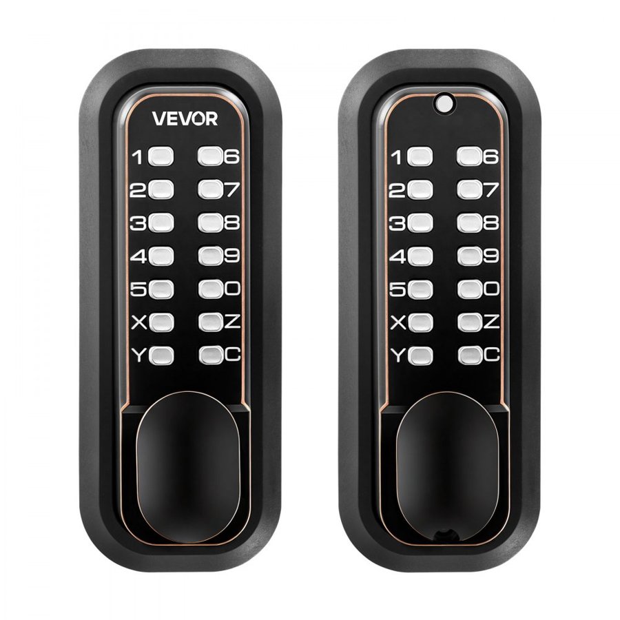 VEVOR Mechanical Keyless Door Lock – 4-7 Digits, 2.0 Code