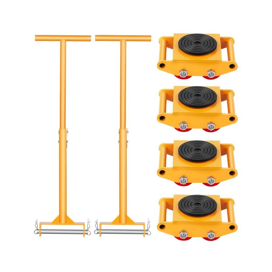 VEVOR Machinery Moving Skate - 6T, 13228 Lbs, Steel Dolly