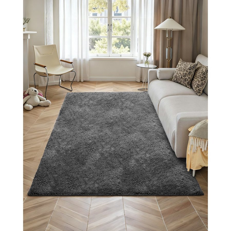 VEVOR 5x8 Foot Rug – 35mm Plush Shag, 6 x 9 ft/1.83 x 2.74m