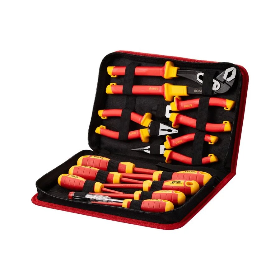 VEVOR Electrician Screwdriver Set - 12 Piece, 1000V VDE & GS