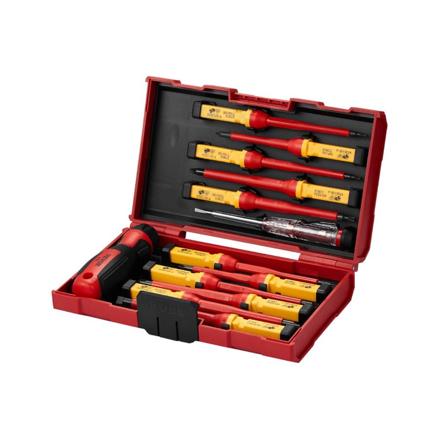VEVOR Insulated Screwdrivers for Electricians – 13-Piece