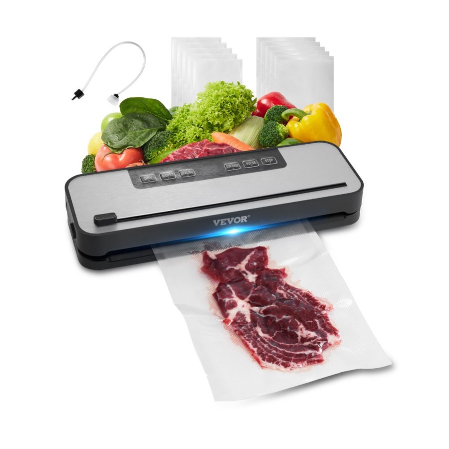 VEVOR Automatic Food Vacuum Sealer Machine – 60kPa, 5-in-1