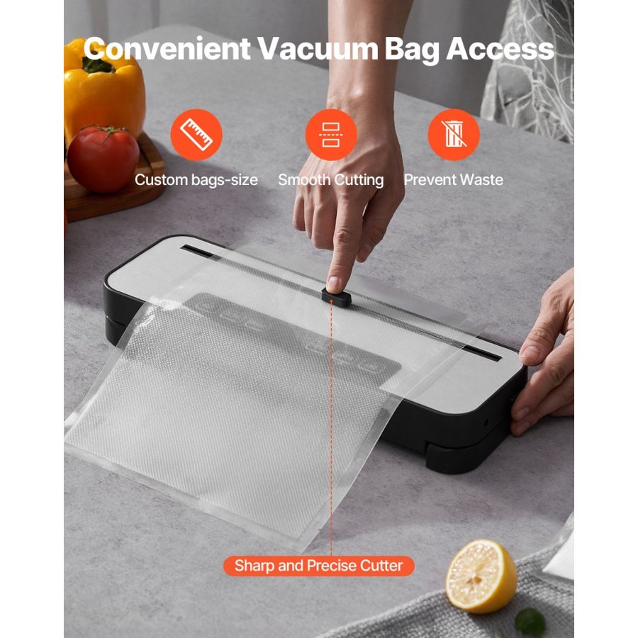 VEVOR Automatic Food Vacuum Sealer Machine – 60kPa, 5-in-1