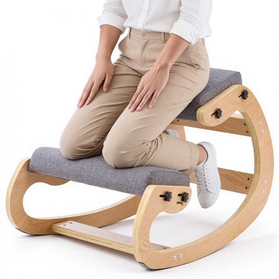 VEVOR Ergonomic Kneeling Chair – 3.1" Cushion, 265 lbs Load