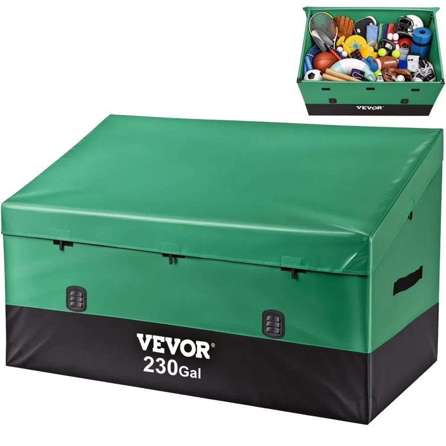 VEVOR Outdoor Storage Box Patio Deck Box 870.6 L Waterproof PE Tarpaulin