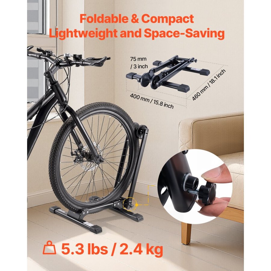 VEVOR Bike Cycle Stand – 2 Pack, 66lbs, 20-29", Foldable