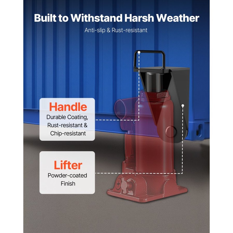 VEVOR Shipping Container Jack Lug – 12,500 lbs, 2-Pack