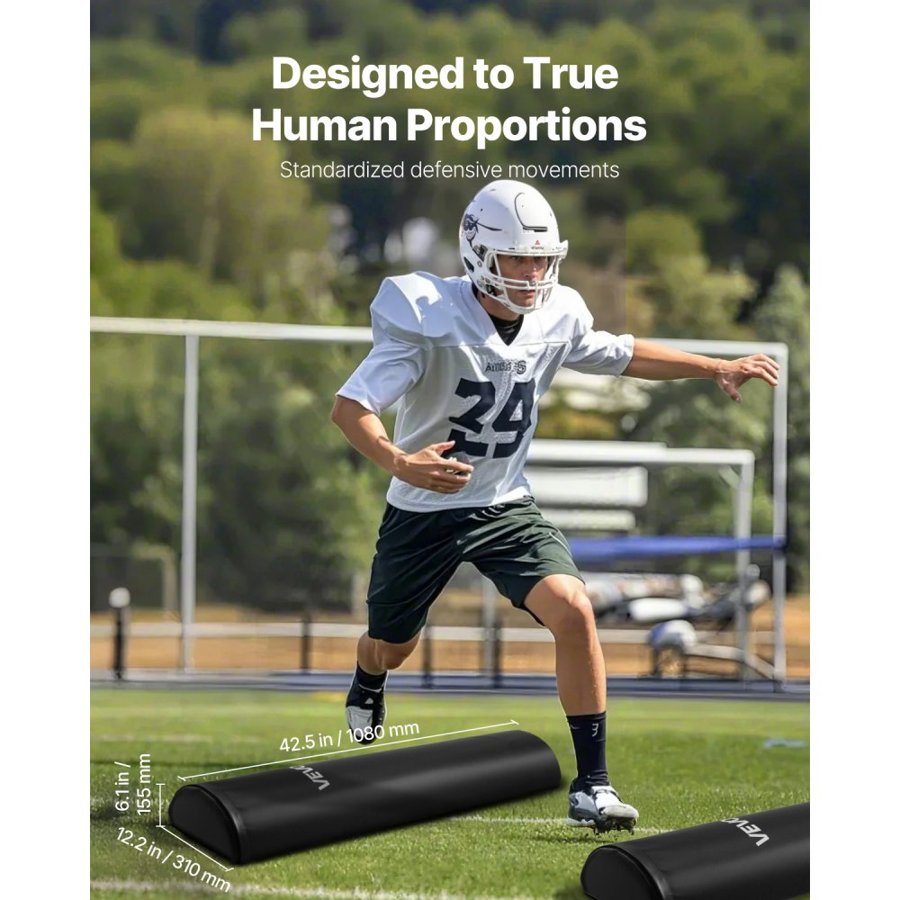 VEVOR Tackle Dummy for Football – 42.5 in PVC Training Pad