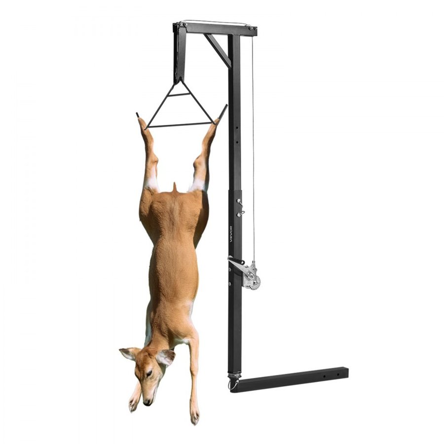 VEVOR Hitch Game Hoist – 300 lb, 2 Inch Receiver, 360-Degree