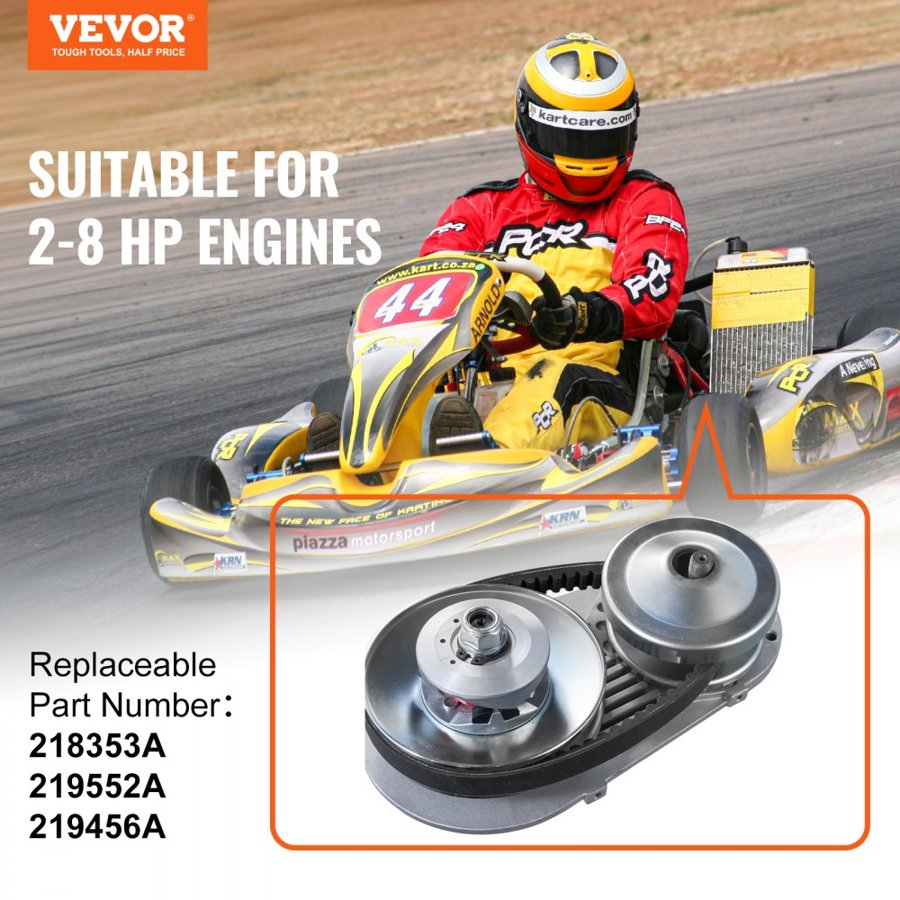 VEVOR Torque Converter Kit – 2 to 8 HP, 2000 RPM, 30 Series