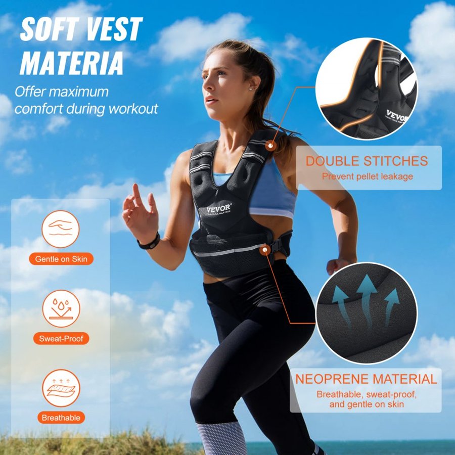 VEVOR weighted vest for women — Adjustable Training Gear