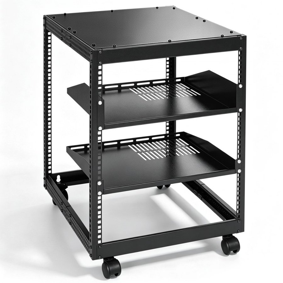 VEVOR Server Rack 12U Size – 23-40" Adjustable Depth