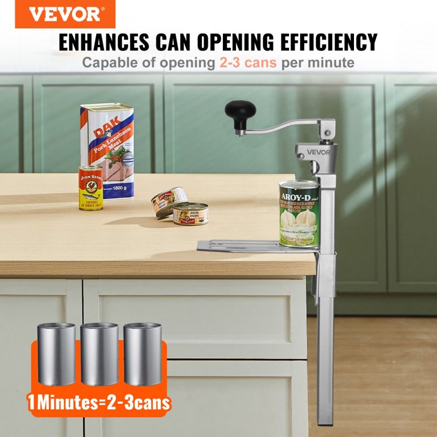 VEVOR Heavy Duty Commercial Can Opener – 11.8" Manual