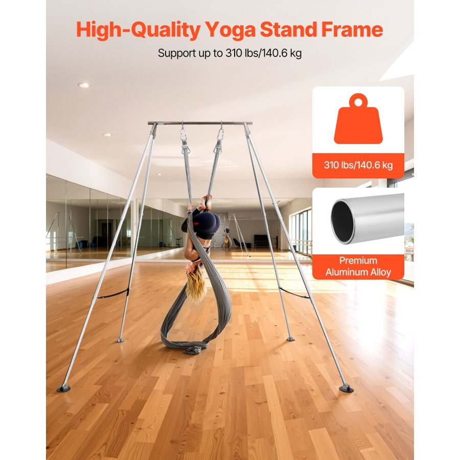 VEVOR Yoga Swing Stand Frame – 310 LBS, 5–11 FT Height
