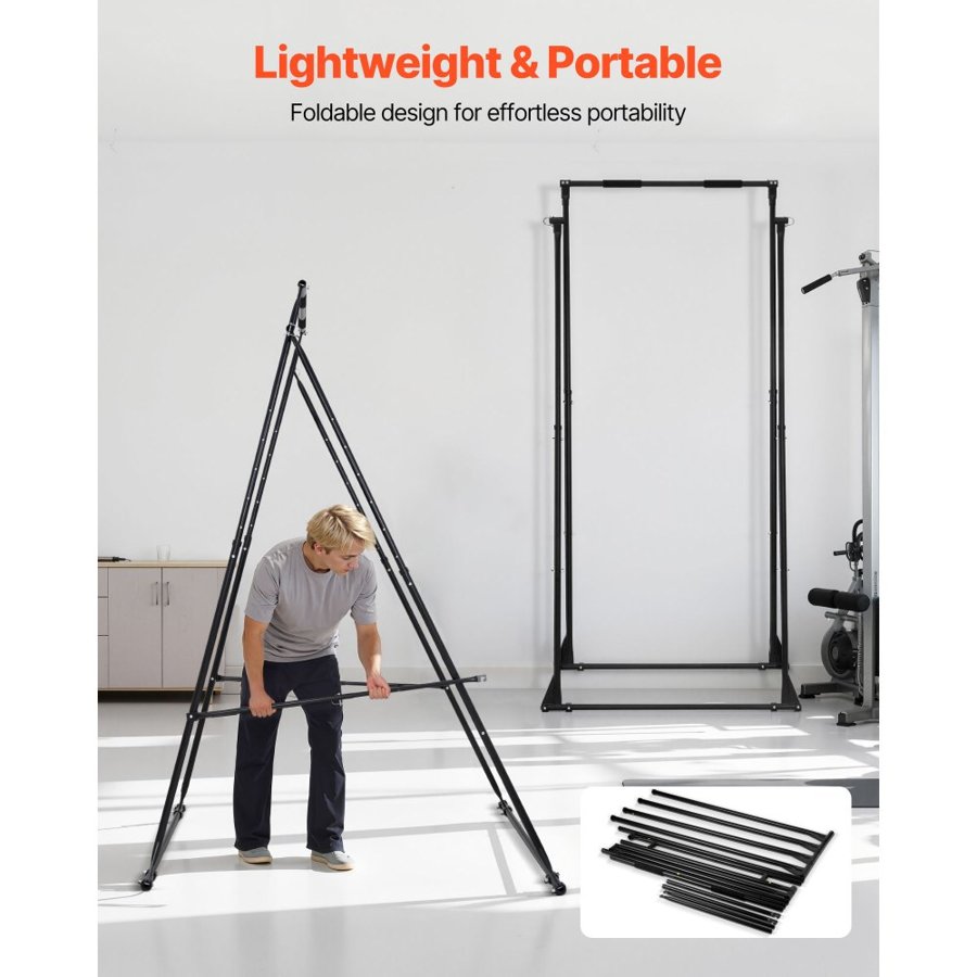VEVOR Yoga Swing Stand – 440.9 lbs, Adjustable Aerial Rig