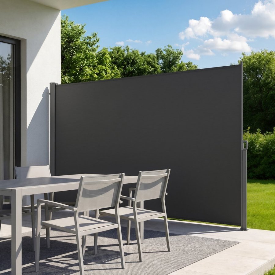 VEVOR Retractable Side Awning – 180x300cm, 180g Polyester