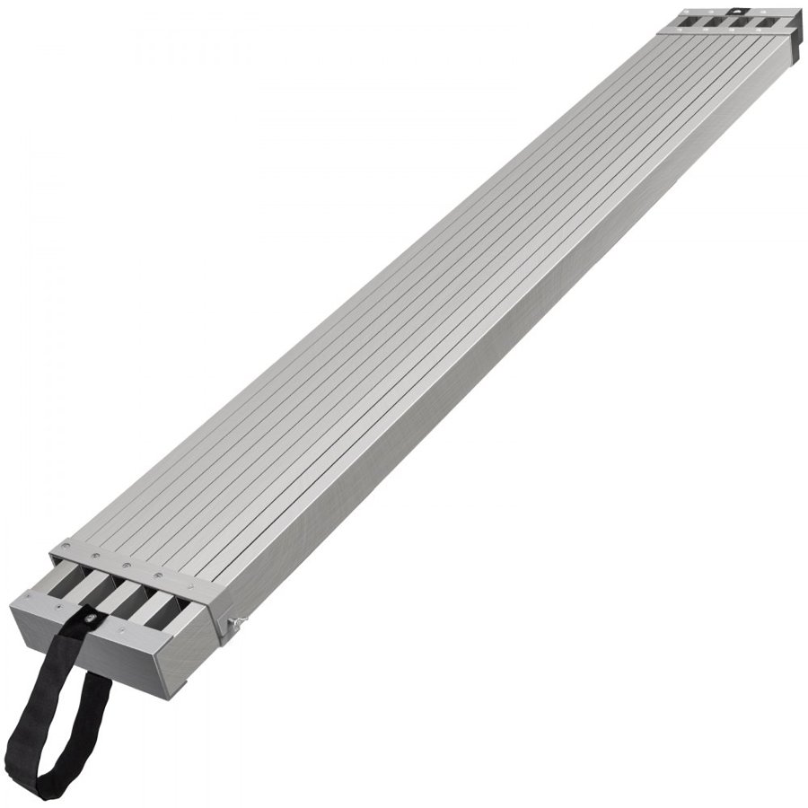 VEVOR Aluminum Work Plank Telescoping 8-13 ft/2.4-4 m 500 lb/226.8 kg Capacity Scaffold Plank