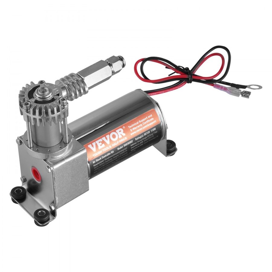 VEVOR Air Compressor for Truck Air Bags – 12V, 100PSI