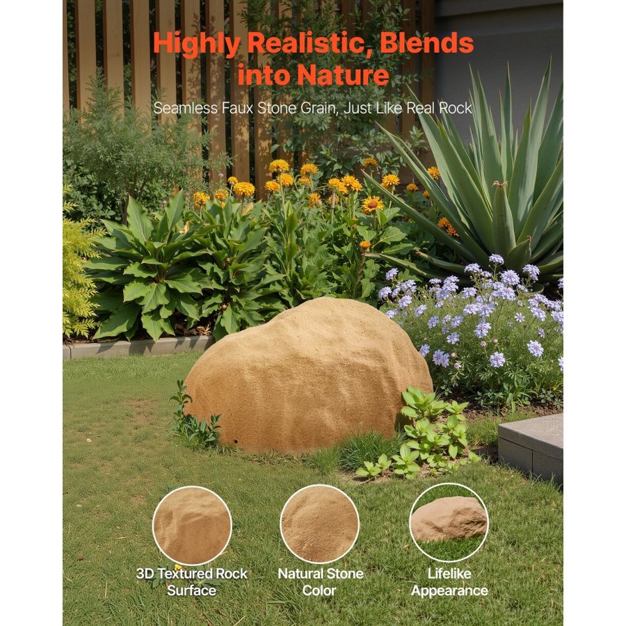 VEVOR Well Rock Cover – 9.25 x 17.72 x 8.07 inch, 4.76lb