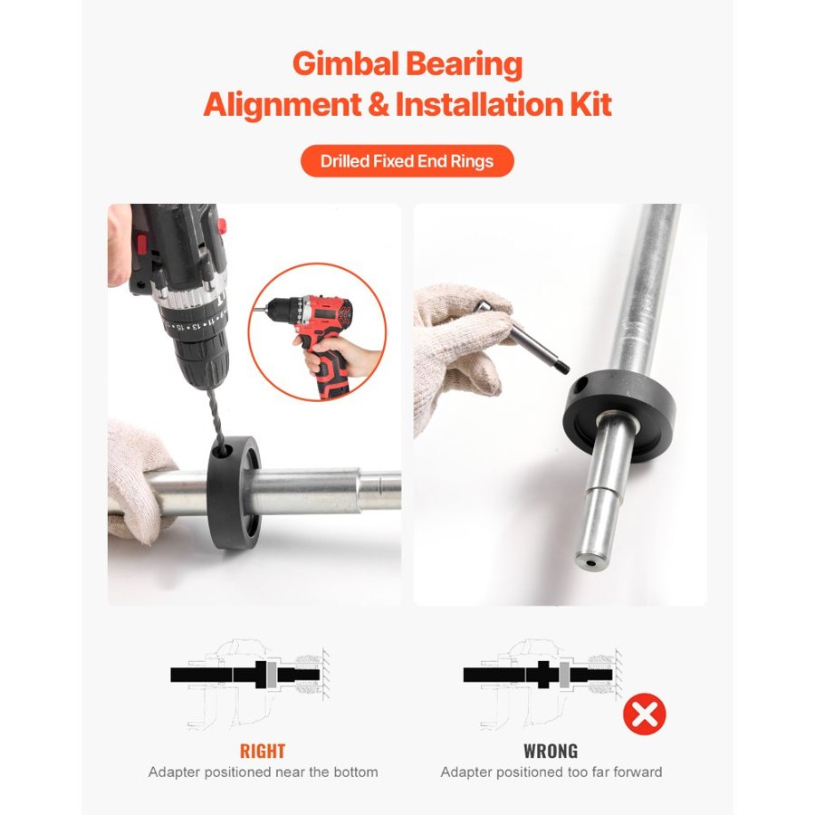 VEVOR Mercruiser Alignment Tool – Gimbal Bearing 180–300 mm