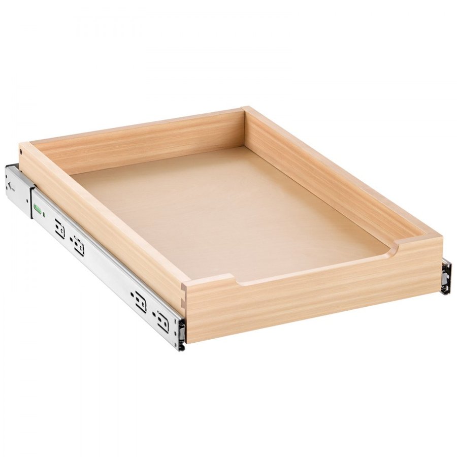 VEVOR Kitchen Drawer Shelf – 14×21", Soft-Close, 60 lbs Load