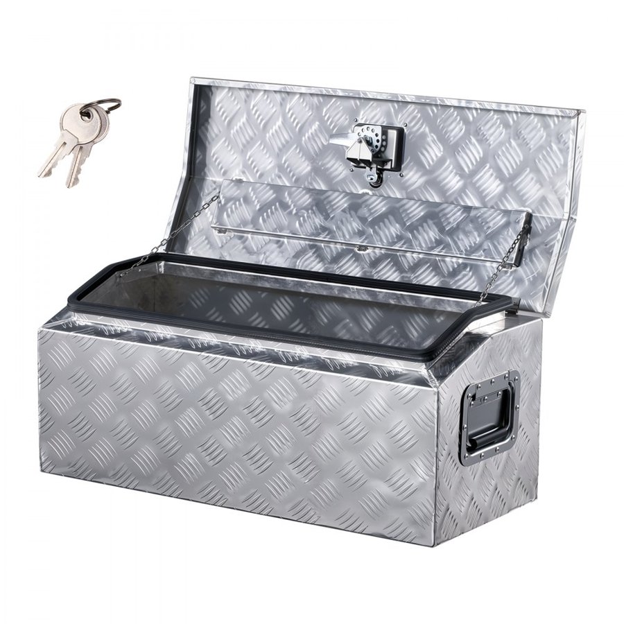 VEVOR Heavy Duty Aluminum Truck Bed Tool Box – 30" Storage