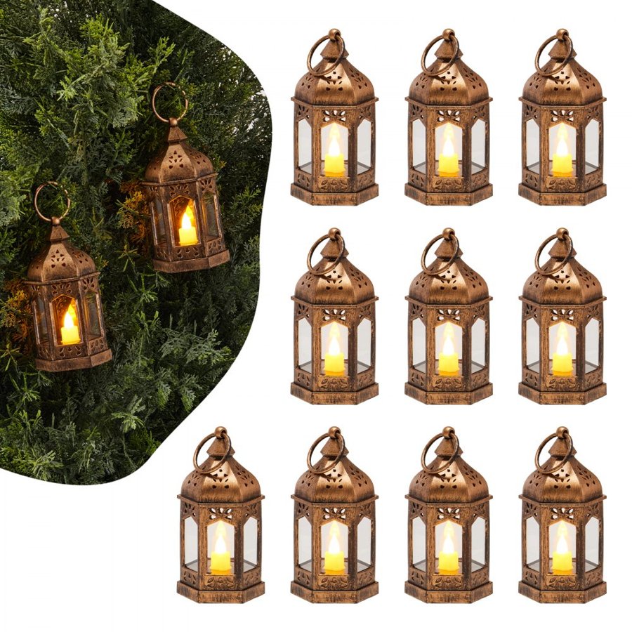 VEVOR Led Candle Lanterns – 12 Pcs, 2.56×5.04 In, 120h