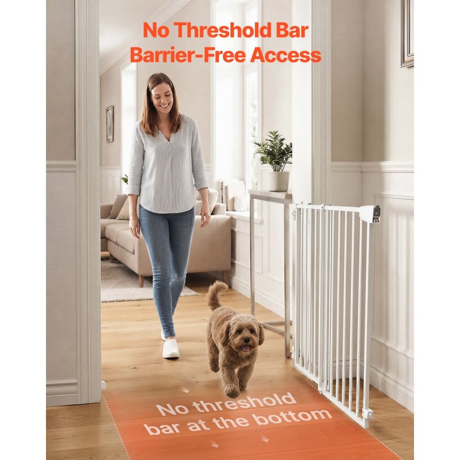 VEVOR Baby Gate for Dogs – 920 mm Tall,  720-1085 mm Width