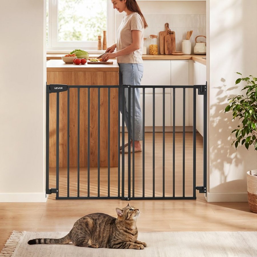 VEVOR Pet Gate for Stairs – 920mm Tall,  720-1085mm Width