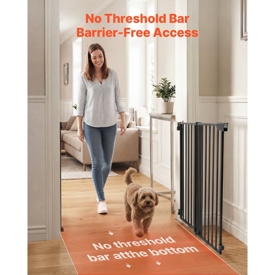 VEVOR Pet Gate for Stairs – 920mm Tall,  720-1085mm Width