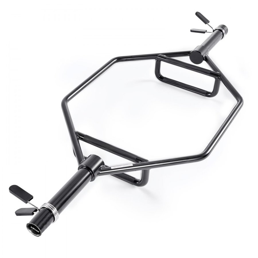 VEVOR Hex Trap Barbell – 800 LBS Hex Trap Barbell, 2-Inch