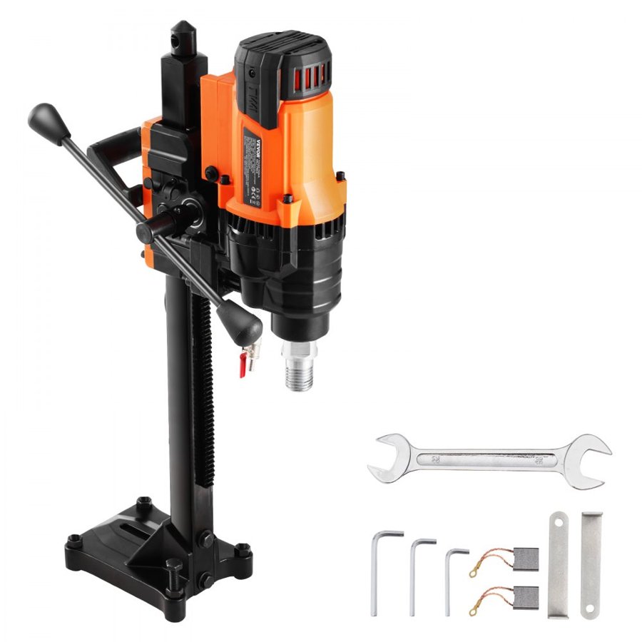 VEVOR Core Drill with Stand – 3000W, 850RPM, Φ20–200 mm