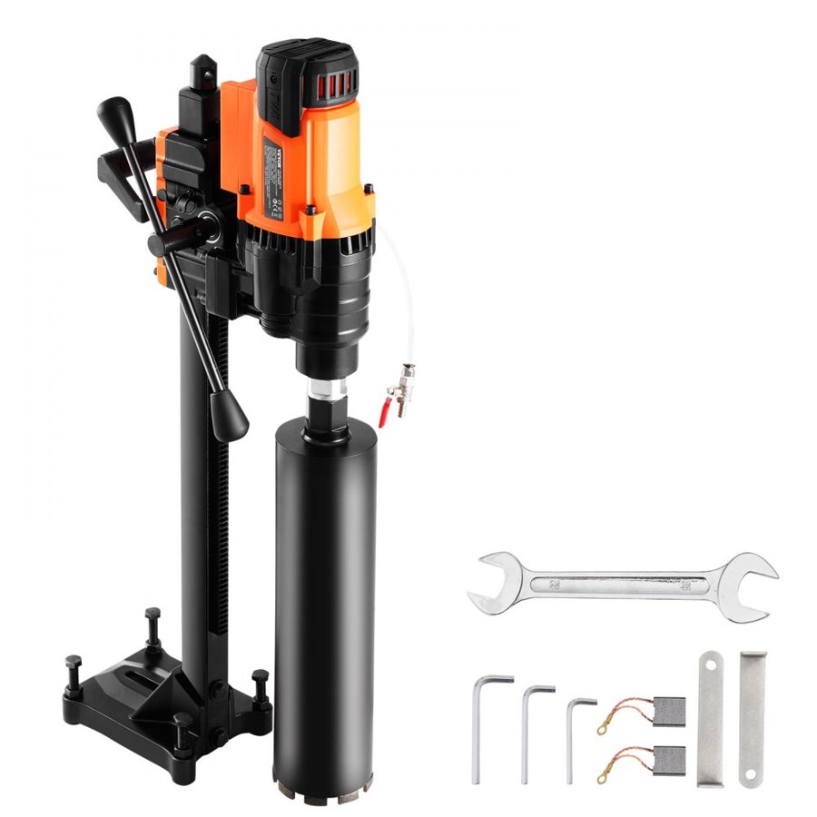 VEVOR Concrete Core Drill Machine – 3200W, 570RPM, Φ20–250mm