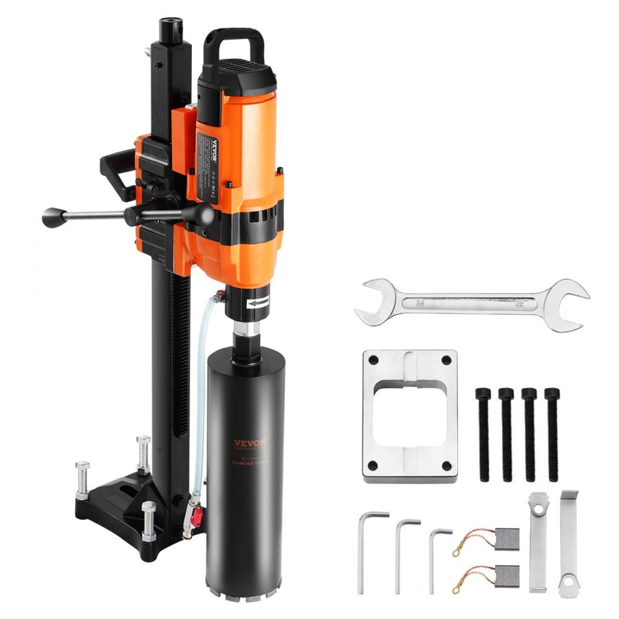 VEVOR Concrete Core Drill – 3500W, 570RPM, Φ20–300 mm Stand