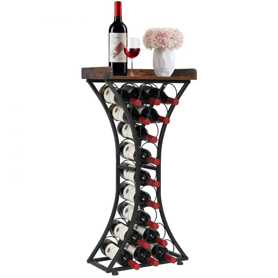 VEVOR Wine Bottle Storage Rack – 0.6 x 0.6 in/15 x 15 mm