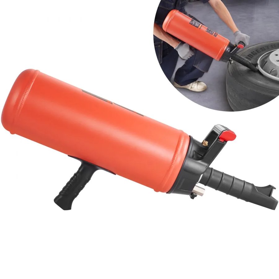 VEVOR Tire Seater, 2.4 Gal/9 L Air Tire Blaster, 150 PSI Handheld Blaster, Portable Tire Inflator Tool, 87-116 PSI Operating Pressure for Tractor Truck ATV Car and Automobile Repair