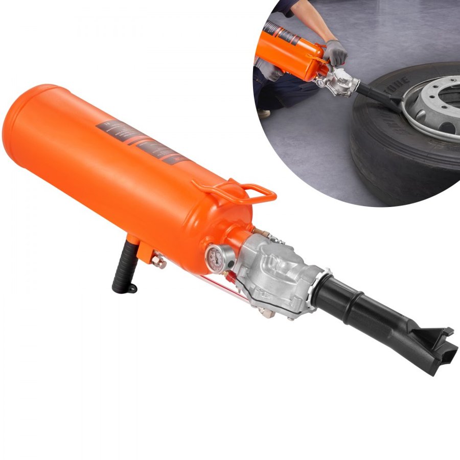 VEVOR Tire Seater, 2.1 Gal/8 L Air Tire Blaster, 120 PSI Handheld Blaster, Upgraded Portable Tire Inflator Tool, 85-116 PSI Operating Pressure for Tractor Truck ATV Car