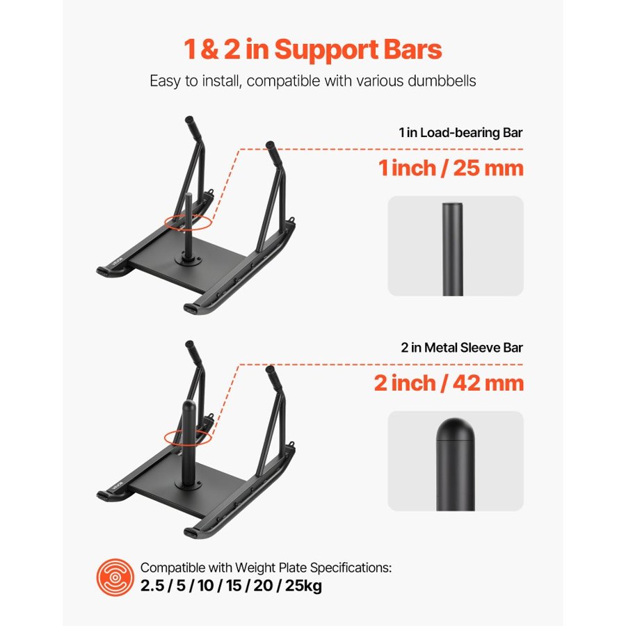 VEVOR Push Pull Weight Sled – Steel, 276.6 lbs Load