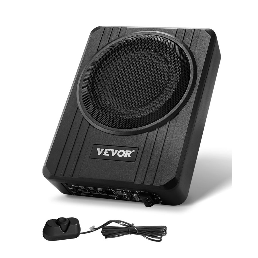 VEVOR 8 Inch Subwoofer Box Slim – 400W Underseat Powered