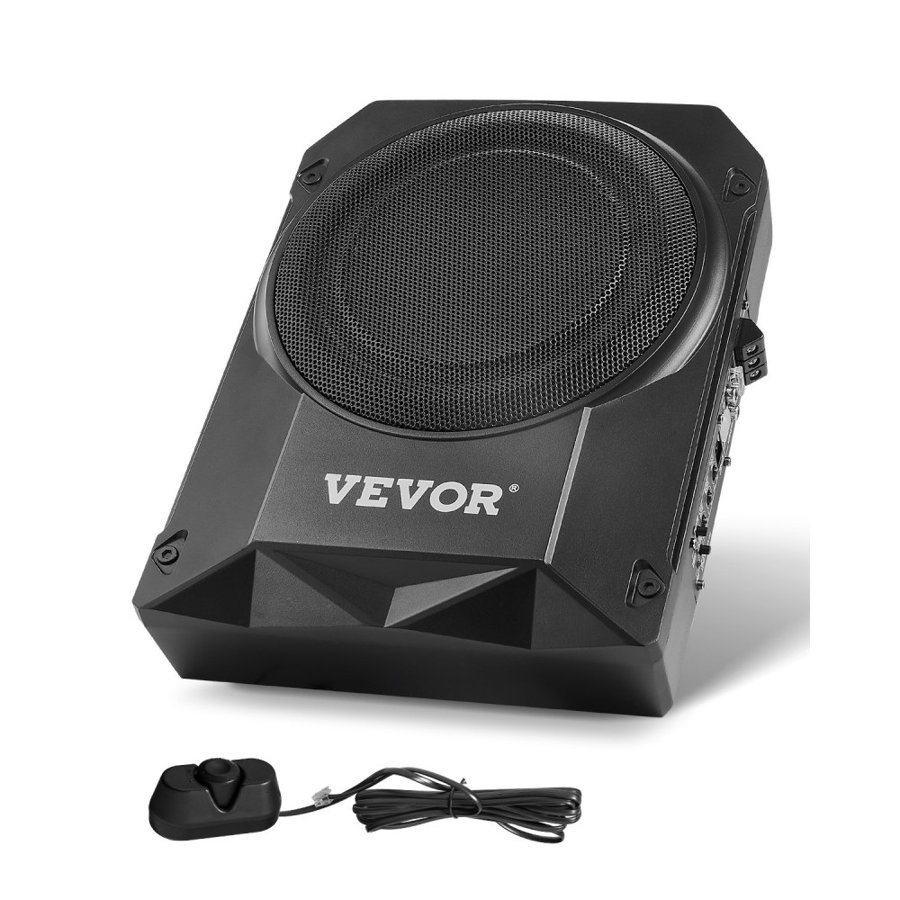 VEVOR 10 Inch Subwoofer Under Seat - 400W Slim Powered Bass