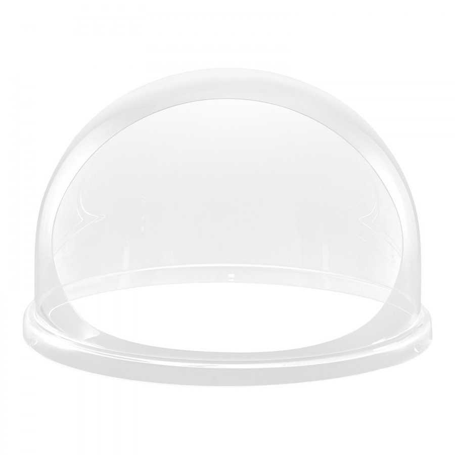VEVOR Cotton Candy Machine Cover, Transparent Acrylic Dome Bubble Shield, Cotton Candy Machine Bubble Shield Compatible with 20.5in Cottons Candies Machines Bowl for Party, Shops, Bottom Groove Design